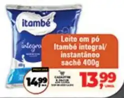 Safra Supermercados Leite em pó itambé integral/ instantâneo oferta