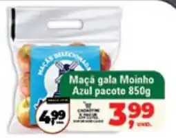 Safra Supermercados Maçã gala Moinho Azul pacote oferta