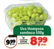 Safra Supermercados Uva thompson cumbuca oferta