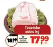 Safra Supermercados Toucinho suíno kg oferta