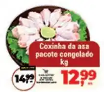 Safra Supermercados Coxinha da asa pacote congelado oferta
