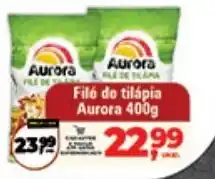 Safra Supermercados Filé de tilápia aurora oferta