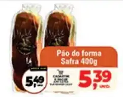 Safra Supermercados Pão de forma Safra oferta