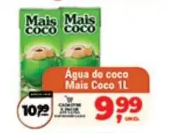 Safra Supermercados Água de coco mais coco 1l oferta