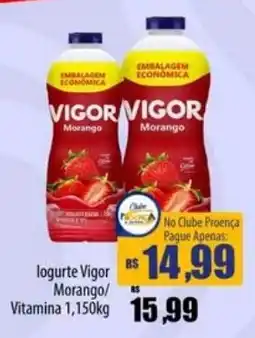 Proença Supermercados Iogurte vigor morango/vitamina oferta