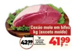 Safra Supermercados Coxão mole em biftes oferta