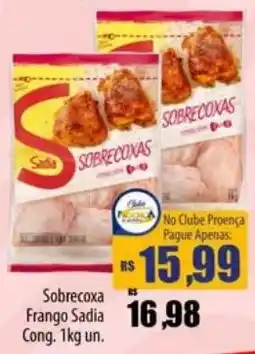 Proença Supermercados Sobrecoxa frango sadia cong. oferta