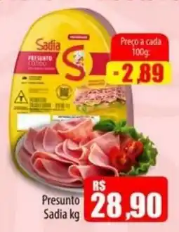 Proença Supermercados Presunto Sadia oferta