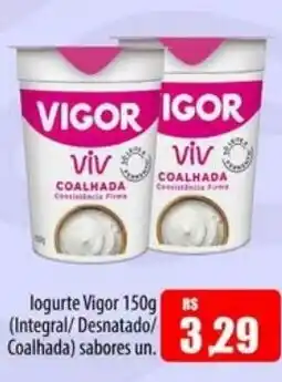 Proença Supermercados Iogurte vigor sabor coalhada oferta
