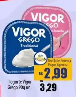 Proença Supermercados Iogurte vigor grego oferta
