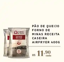 Empório Bahamas Pão de queijo forno de minas receita caseira airfryer oferta