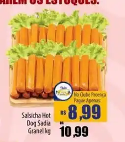 Proença Supermercados Salsicha Hot Dog Sadia oferta
