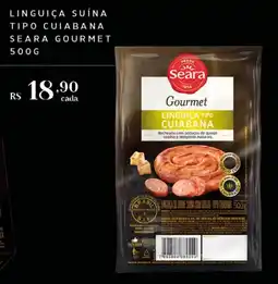 Empório Bahamas Linguiça suína tipo cuiabana oferta
