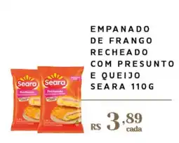 Empório Bahamas empanado de frango recheado com presunto e queijo seara oferta