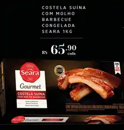 Empório Bahamas Costela suína com molho barbecue oferta