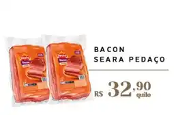 Empório Bahamas Bacon seara pedaço oferta