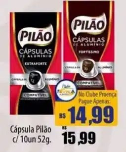 Proença Supermercados Cápsula pilão oferta