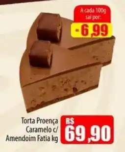 Proença Supermercados Torta Proença Caramelo c/ Amendoim Fatia kg oferta