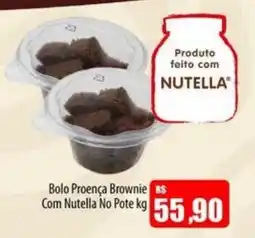 Proença Supermercados Bolo Proença Brownie Com Nutella No Pote oferta