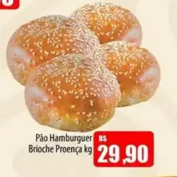 Proença Supermercados Pão Hamburquer Brioche Proença oferta