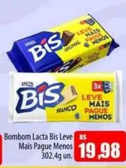Proença Supermercados Bom bom lacta bis leve oferta
