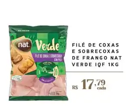 Empório Bahamas Filé de coxas e sobrecoxas de frango nat verde oferta