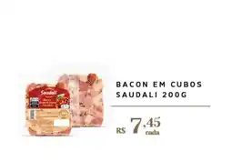 Empório Bahamas bacon em cubos saudali oferta
