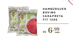 Empório Bahamas Hambúrguer bovino carapreta fit oferta