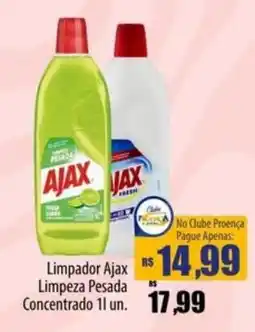 Proença Supermercados Limpador ajax limpeza pesada concentrado oferta