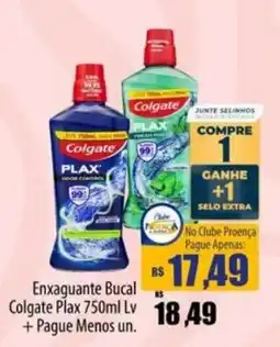Proença Supermercados Enxaguante Bucal Colgate Plax oferta