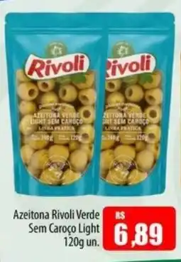 Proença Supermercados Azeitona rivoli verde sem caroço light oferta