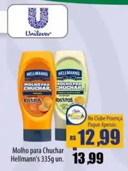 Proença Supermercados Molho para Chuchar Hellmann's oferta