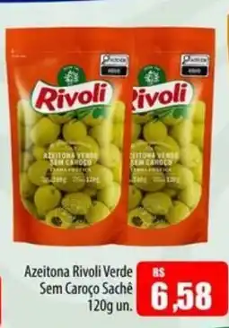 Proença Supermercados Azeitona rivoli verde sem caroço sachê oferta