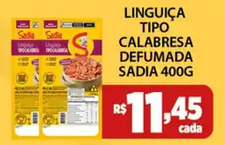 Empório Bahamas Linguiça tipo calabresa defumada sadia oferta