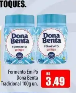 Proença Supermercados Fermento em pó dona benta tradicional oferta