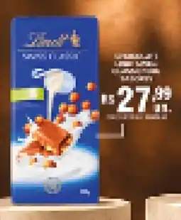 Supermercados Alvorada Lindt spacial dark oferta