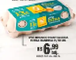 Supermercados Alvorada Ovos brancos oferta