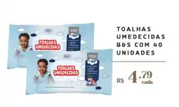 Empório Bahamas toalhas umedecidas b&s oferta