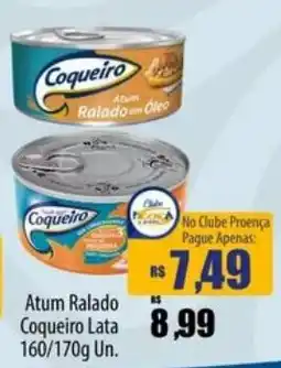 Proença Supermercados Atum ralado coqueiro lata oferta