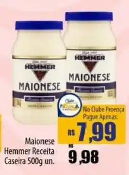Proença Supermercados Maionese hemmer receita caseira oferta
