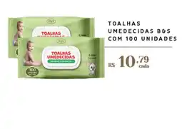 Empório Bahamas toalhas umedecidas b&s oferta
