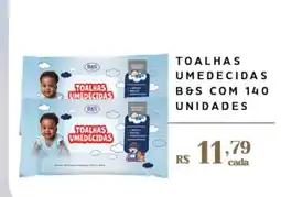 Empório Bahamas toalhas umedecidas b&s oferta