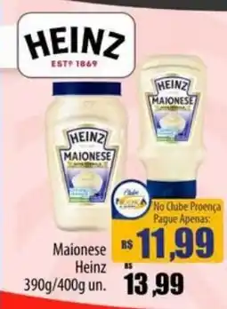 Proença Supermercados Maionese heinz oferta