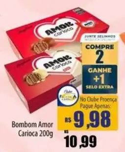 Proença Supermercados Bom bom amor carioca oferta