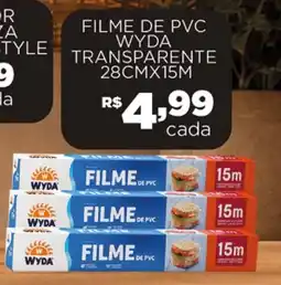 Empório Bahamas filme de pvc wyda transparente oferta