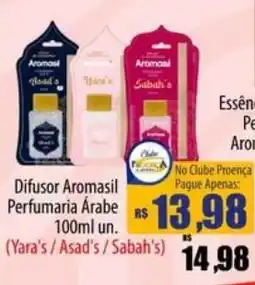 Proença Supermercados Difusor aromasil perfumaria árabe oferta
