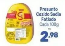 Supermercados Jau Serve Presunto cozido sadia fatiado oferta