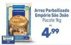 Supermercados Jau Serve Arroz Parboilizado Empório São João oferta