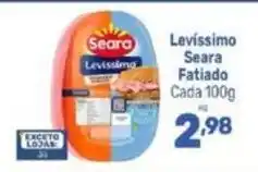 Supermercados Jau Serve Levissimo Seara Fatiado oferta