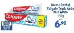 Supermercados Jau Serve Creme Dental Colgate Tripla Ação Xtra White oferta